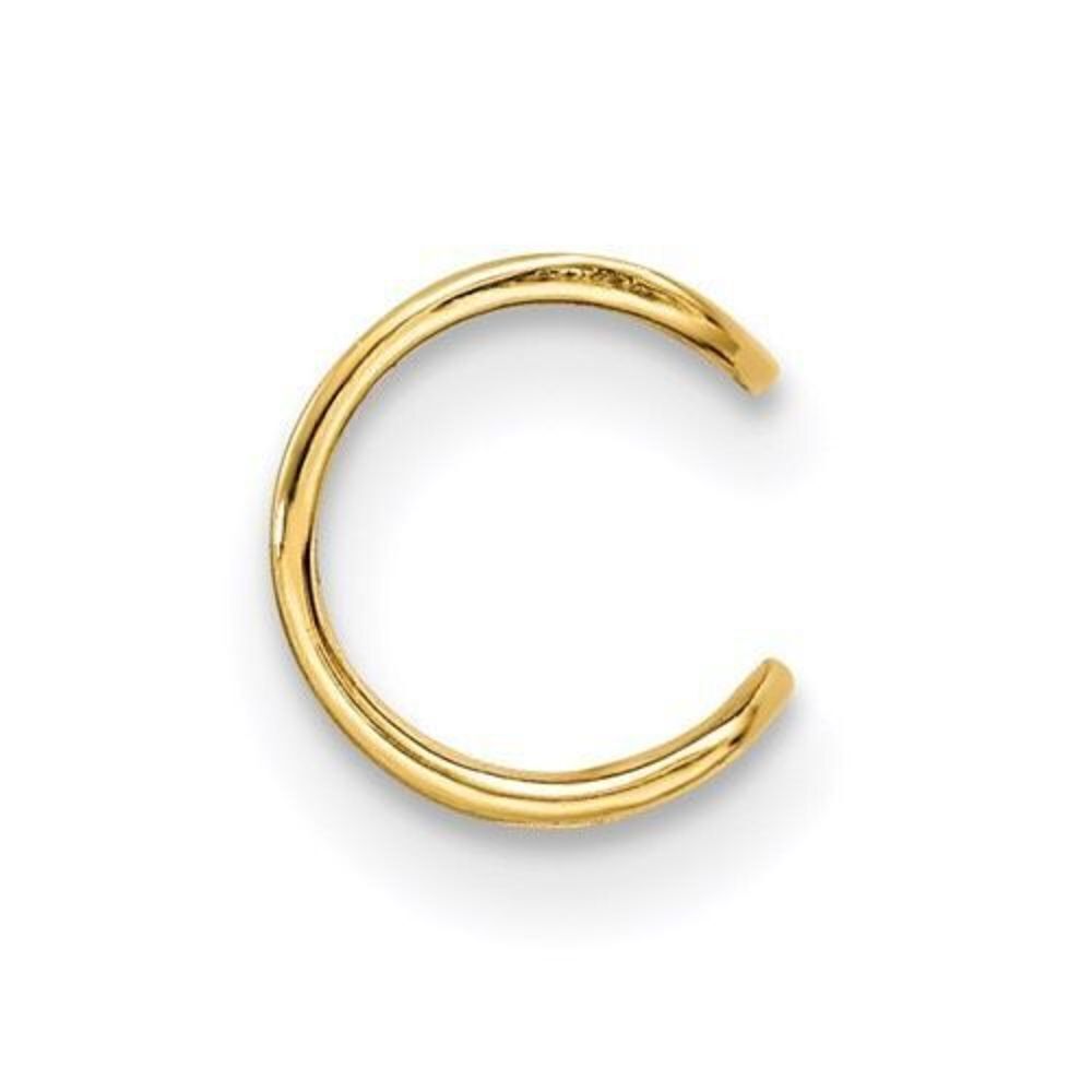 14k Gold Single Ear Cuff - Picture 5 of 14